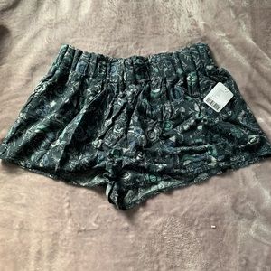 Paisley Patterned Shorts